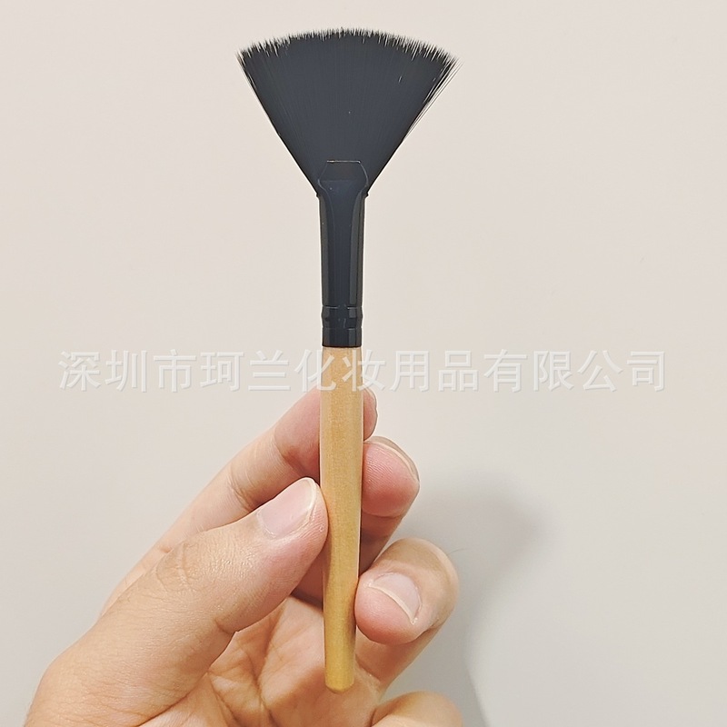 美容室専用スキンマネジメントフルーツ酸ブラシ若返りエッセンスエッセンスソフト毛扇形ブラシ残り粉美容ツール|undefined