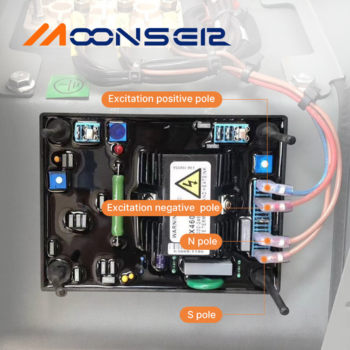 Parts for SX460 Diesel Generator Set AVR Brushless Automatic Voltage Regulator Voltage Stabilizer