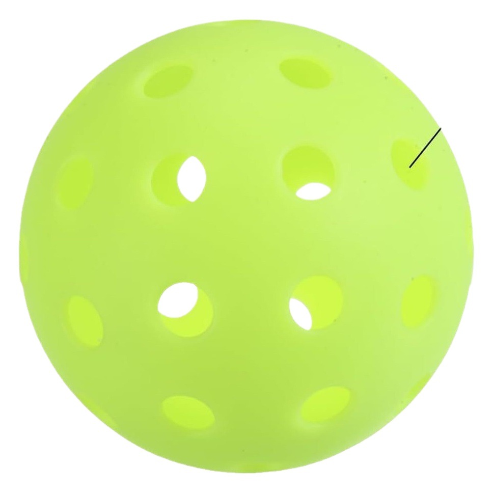 Cross-border in stock pickleballs40-hole fluorescent peak ball high elasticity night training luminous peak ball