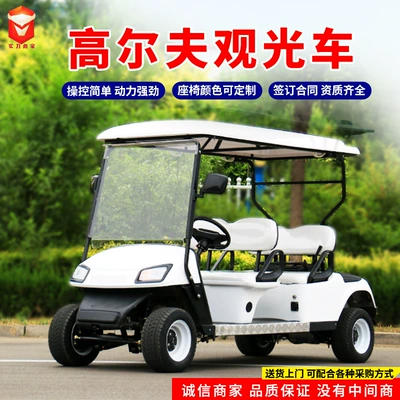 2-8 Seat Electric Golf Carts for Tourist Attractions, Exported by Manufacturers, for Property Security, Factory Security, and Sightseeing