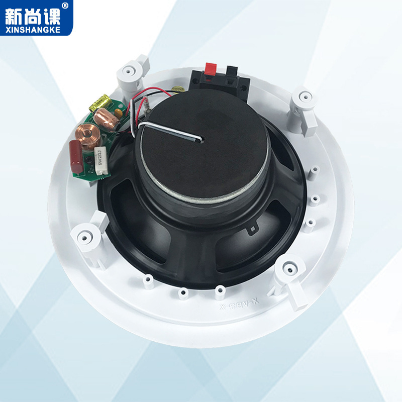 Cuerno de techo coaxial Bluetooth incrustado tiendas de hoteles sistema de música de fondo de transmisión de presión fija impedancia fija