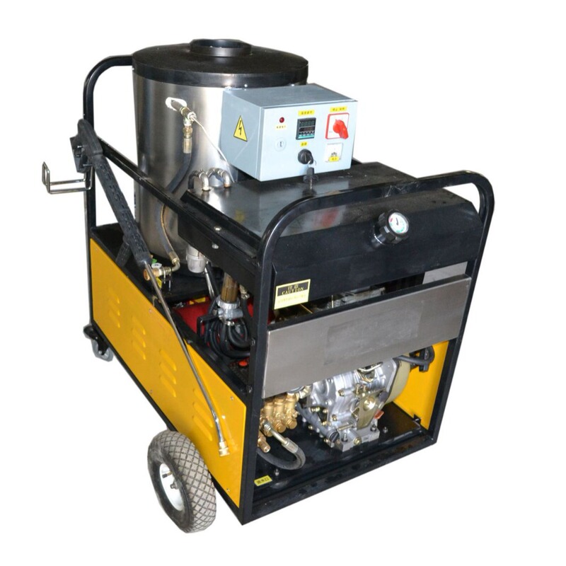 Motor Oil Stain Cleaning Machine Hot and Cold Water Electric Heating Diesel Heating High Pressure Cleaning Equipment