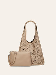 Fashionable capacious basket, one-shoulder bag