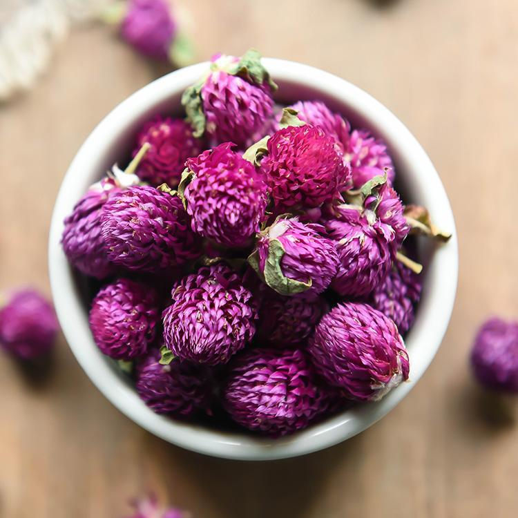 Globe Amaranth Tea 500g Qian Ri Hong Dried Flowers for Herbal Infusions and Blends key features