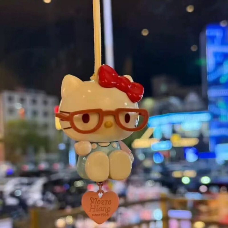 包包挂饰挂饰少女凯蒂平安喜乐汽车车挂正版车载手办可爱|undefined