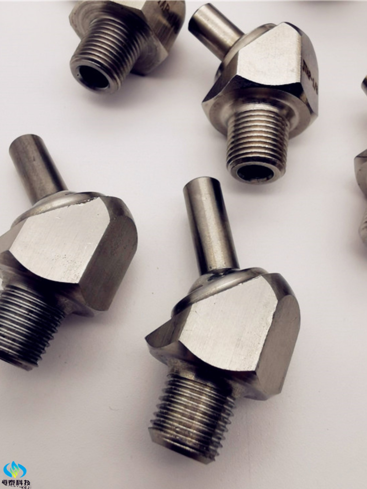 ➺数控机床喷水头冷却喷嘴主轴旋转式不锈钢螺纹万向高压喷头喷嘴