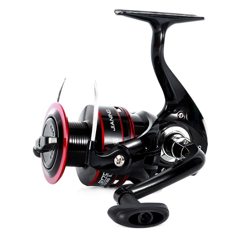 Carrete de pesca Carrete de la pesca carrete de la caña de mar carrete de pesca todo el alambre de metal Copa rueca carretera rueda asiática carrete de metal carrete de pesca