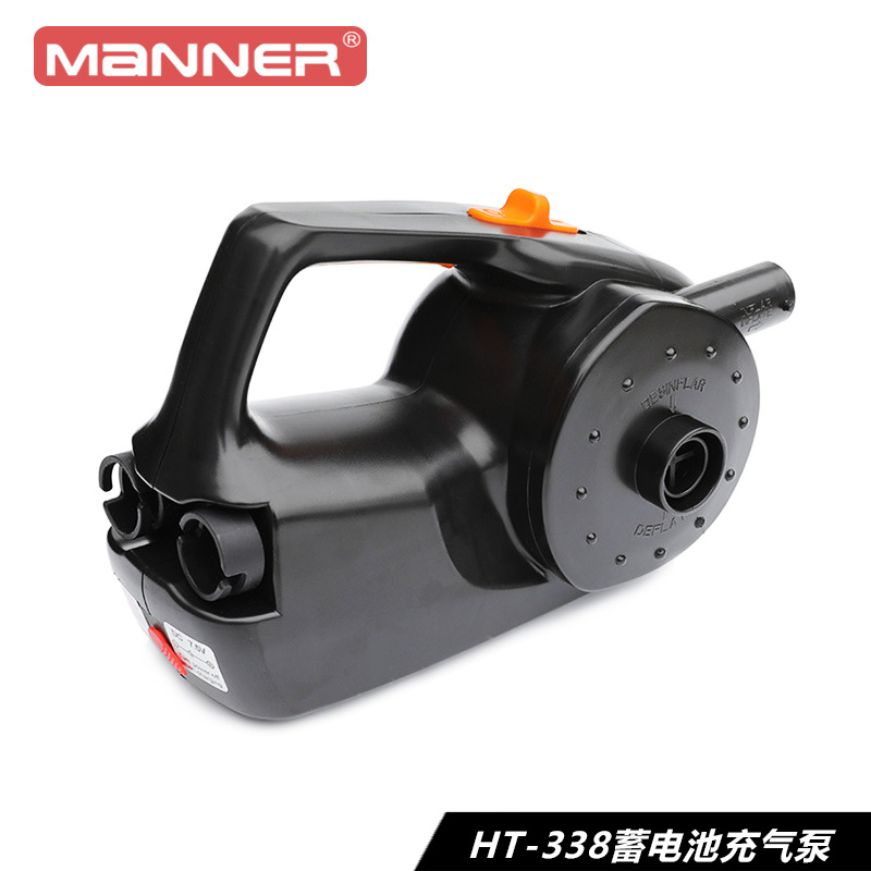 Cross-border best-selling electric inflatable pump battery portable outdoor camping fishing boat air mattress electric inflation pump
