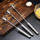 Food Egg Beater Hand Beater Semi-automatic Beater Stirring Bar Household Artifact Multifunctional Stainless Steel Cake Tool