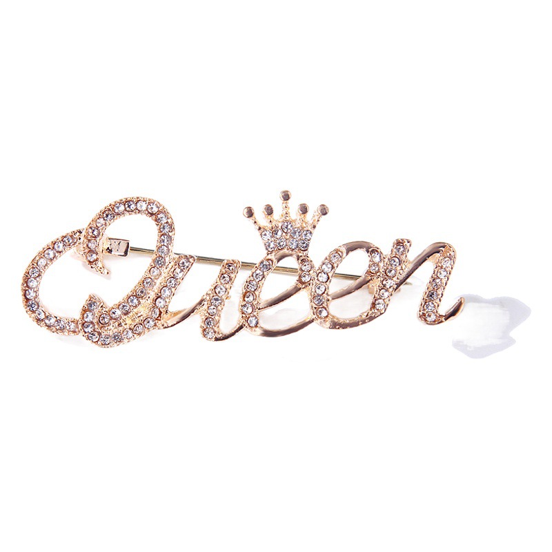 Ruan Hao reina carta simple Internet celebridad broche hembra lindo japonés ins pin collar hebilla anti-exposición Accesorios