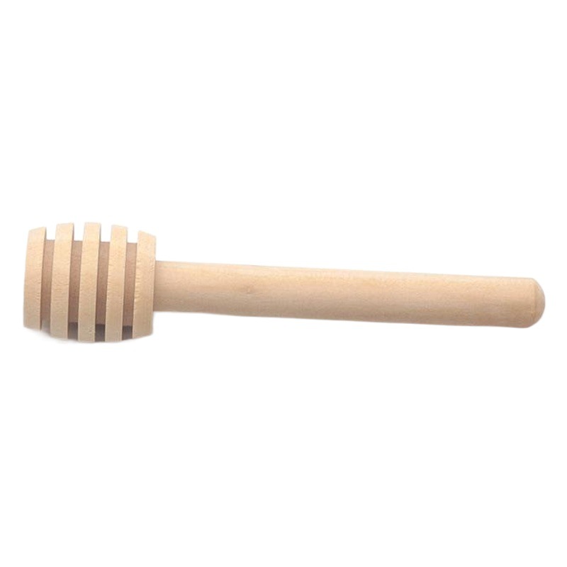 In stock wholesale solid wood honey stick wooden honey stick coffee milk tea jam red wine stirring stick wooden honey stick