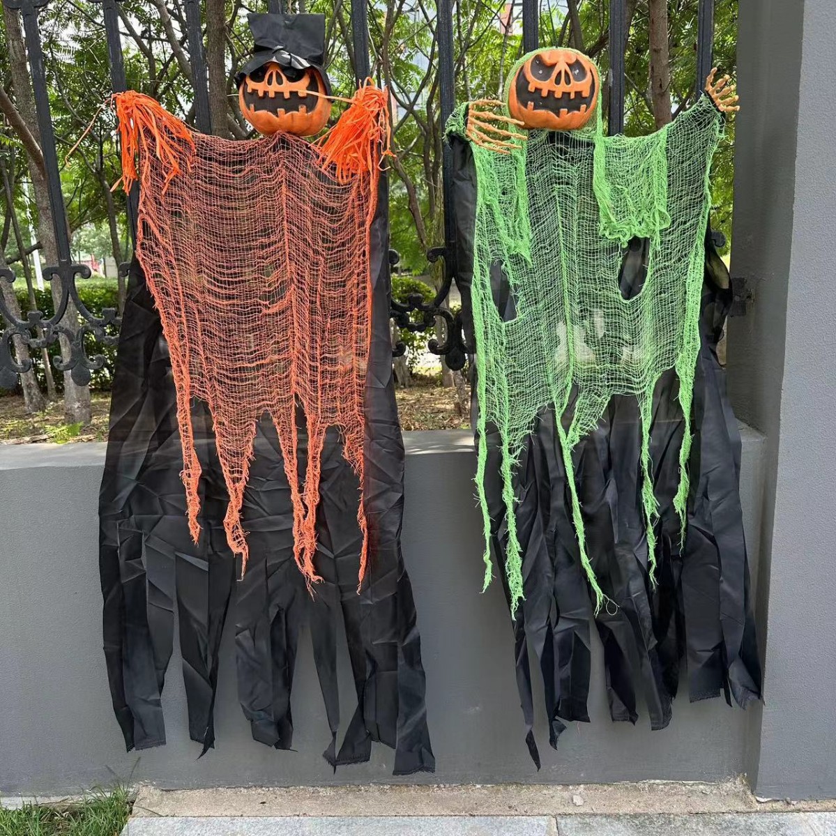 Amazon Halloween calabaza esqueleto fantasma conjunto de muebles fantasma casa embrujada bar decoración de la habitación secreta de la magia accesorios esqueleto
