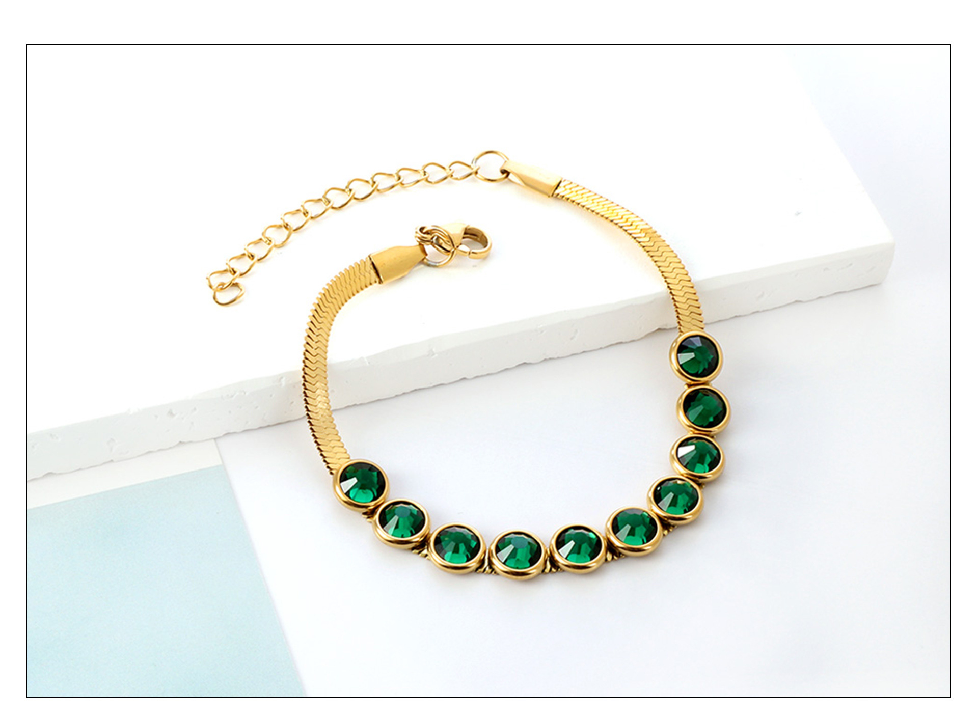 Fashion Eye Stainless Steel Plating Bracelets 1 Piece