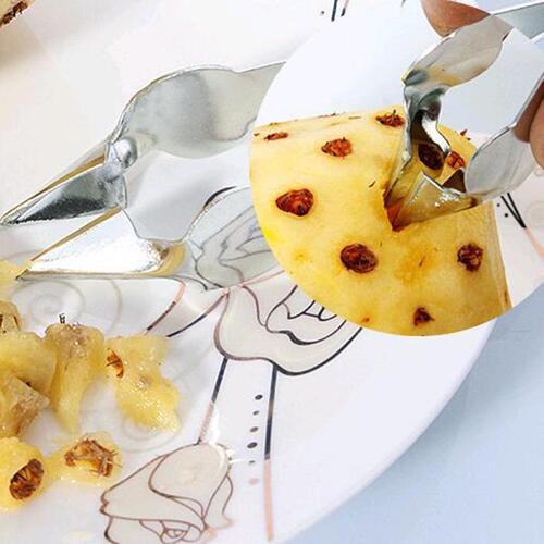 Pineapple clip, pineapple peeler, fruit corer, pineapple eye clip, pineapple peeler, strawberry seed digging clip artifact