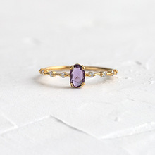 �羳���u�p��18k��Ů��ָβ��׺������ʯ��ϵ�L��С�����~ָ�h