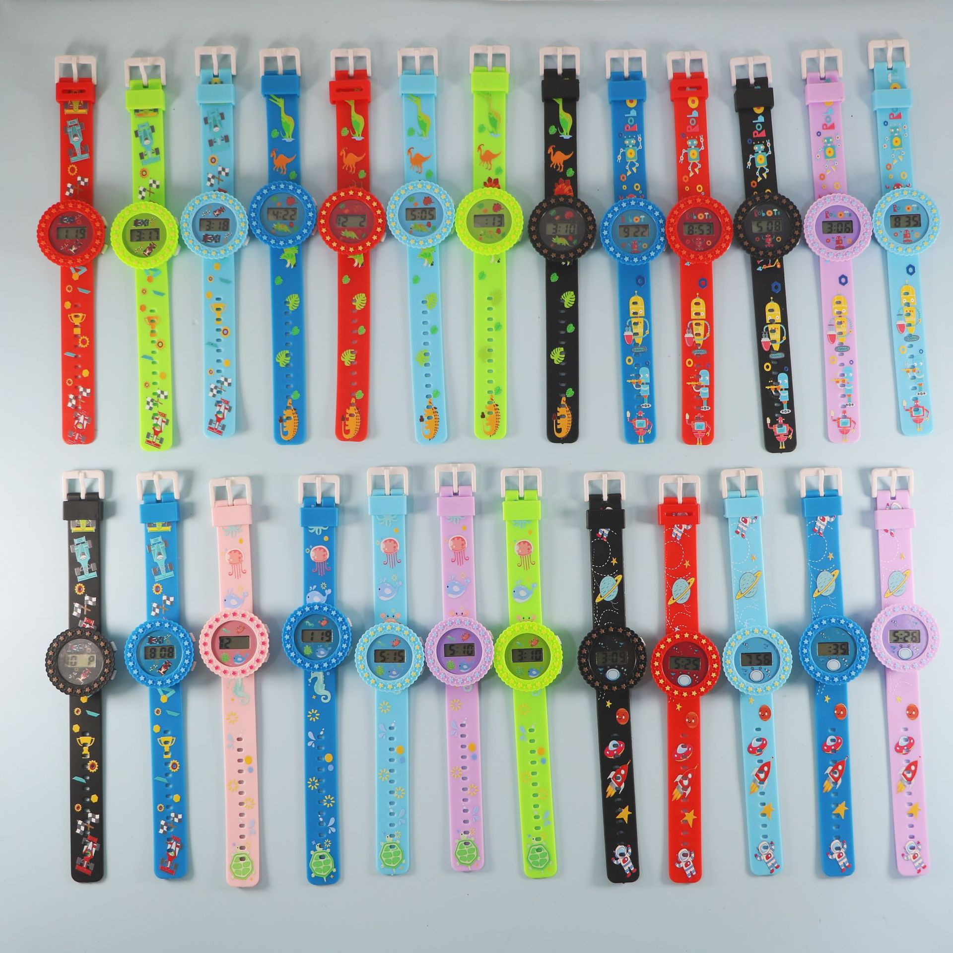 Cross-border children's cartoon electronic watches for preschool students, cute cartoon electronic watches for street vendors, wholesale, foreign trade