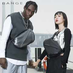 BANGE's new shoulder chest bag men's crossbody bag Korean style casual cross-border men's bag cycling bag bag men
