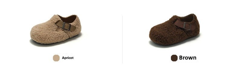 RUIZUSTOCK rudens un ziemas jauni bērnu korķa plīša apavi silti zēnu ikdienas apavi ar flīsa oderi meiteņu kokvilnas apavi_voghion.com