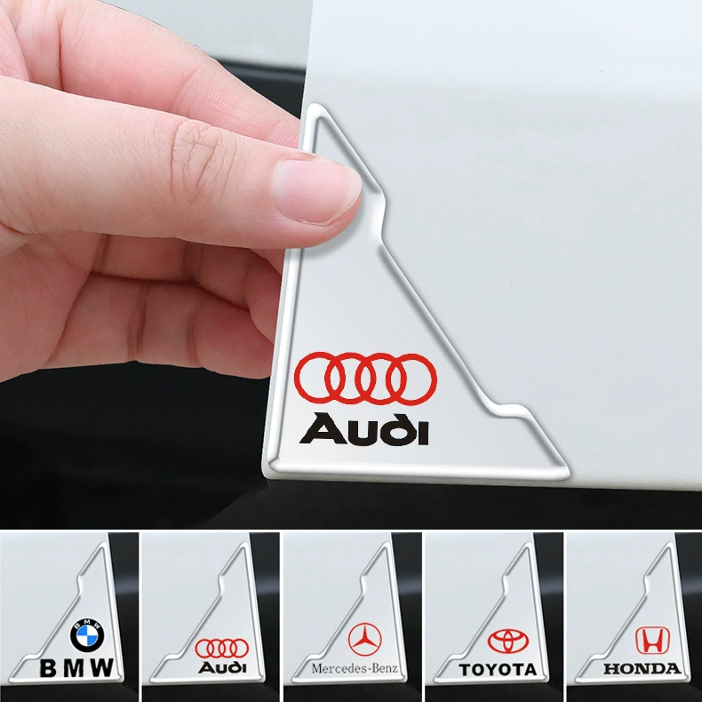 Наклейка для защиты от столкновений на дверной уголок Защитная наклейка для защиты от царапин Автомобиль Защитная наклейка от царапин Универсальный уголок передней и задней двери Принадлежности для защиты от столкновений