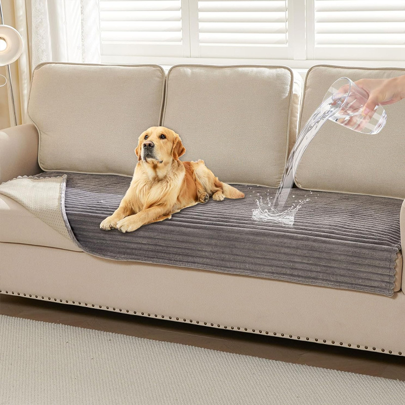 Europäisch-minimalistisch, Französisch-romantisch, Stretch-Sofabezug, kratzfester Couchüberzug, rutschfester Möbelschutz, waschbarer elastischer Bezug, Haustierfreundlich_voghion.com
