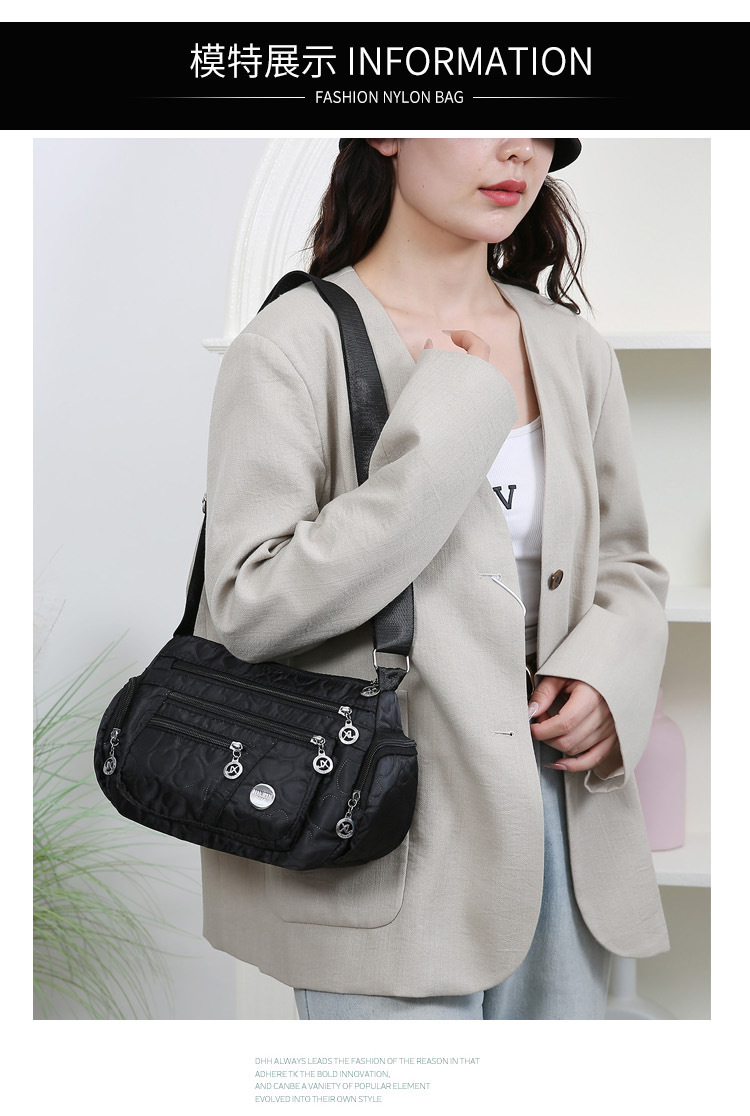 Crossbody bag for women 2025 New style middle-aged women's bag, large capacity single-shoulder mom bag, versatile, casual and fashionable women's bag undefined
