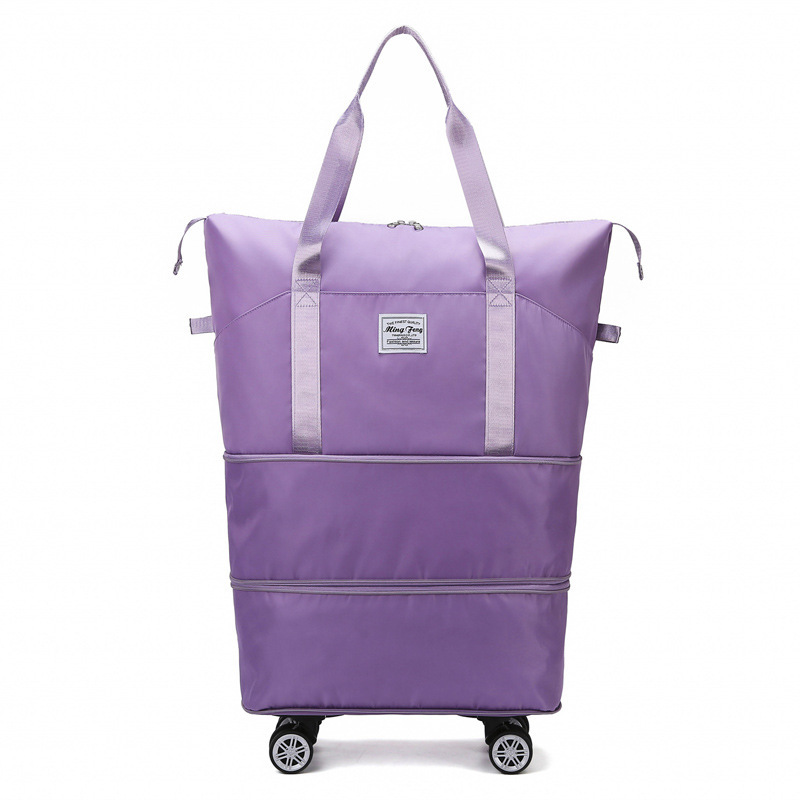 トラベルバッグランドセル大型荷物バッグ学生用拡張可能ショートファッション乾湿分離収納バッグ|undefined