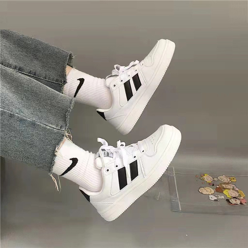 2022 new style white shoes for women ins trendy classic men's student board shoes Korean style ulzzang men's sneaker trendy