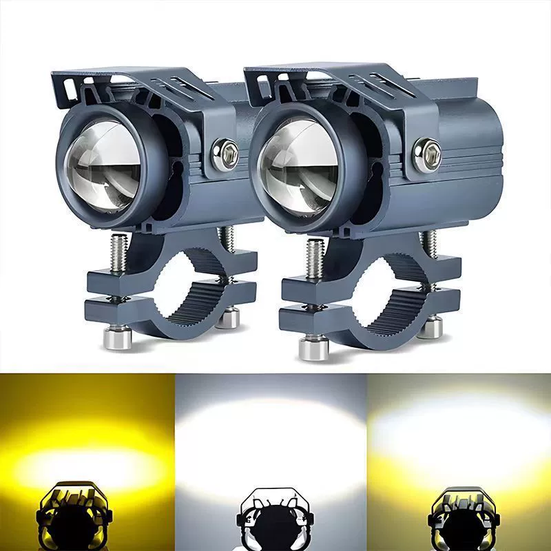 Electric modified headlights, lights with laser, nail sequins