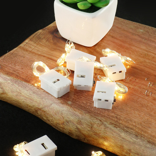 LED flashing light string wholesale cross-border copper wire small light string gift box light strip warm light decoration star light string light