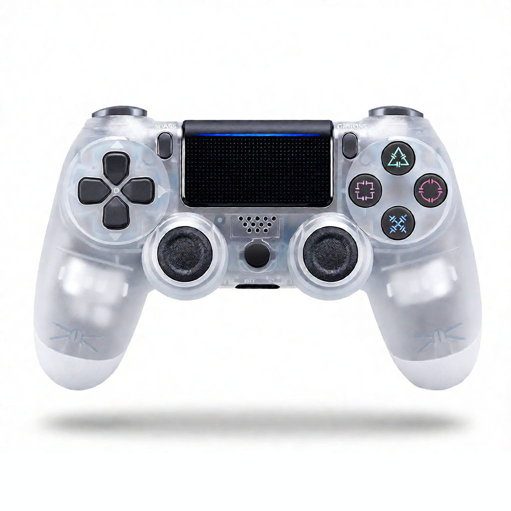 Control Inalámbrico Bluetooth para P4 con Doble Vibración y Giroscopio ABS