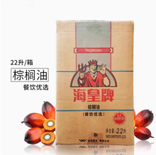 海皇牌棕榈油耐煎炸油商用烘焙起酥油炸鸡汉堡鸡排薯条专用油 22L