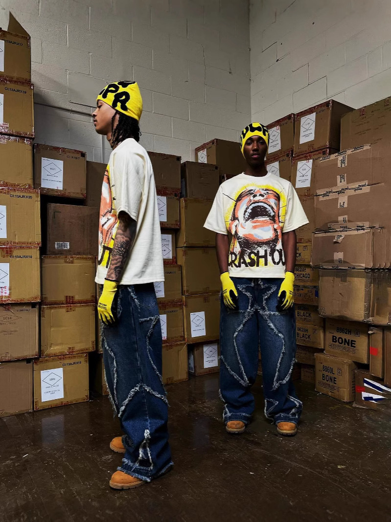 Fashionable T-shirt hip-hop style