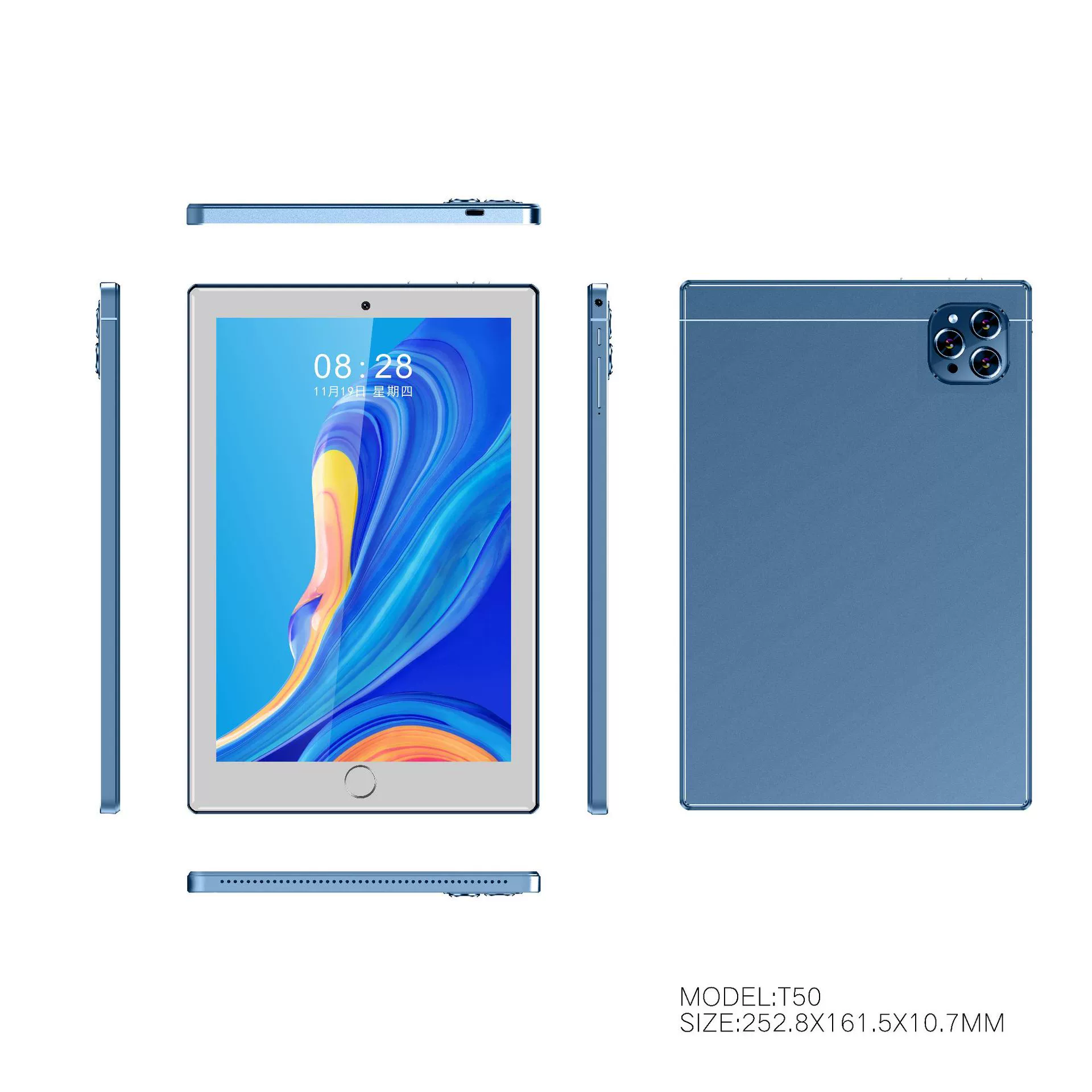 Планшет-ноутбук, T50, 10.1 дюйма, Android, 4G
