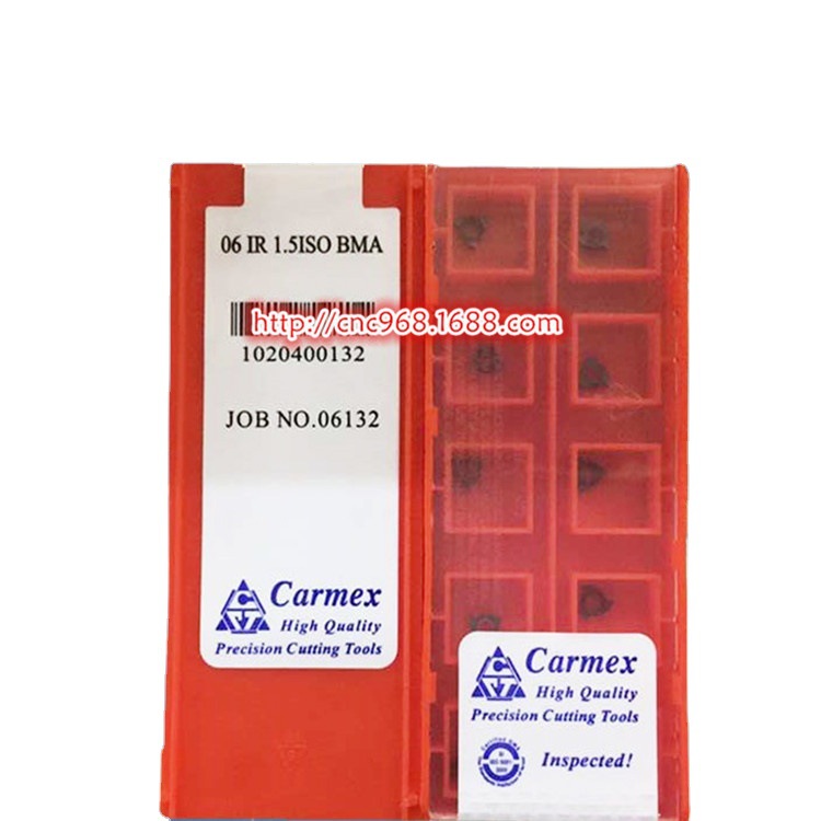 原装Carmex卡迈斯小孔径挑丝刀具06IR 1.5ISO BMA内孔螺纹牙刀片