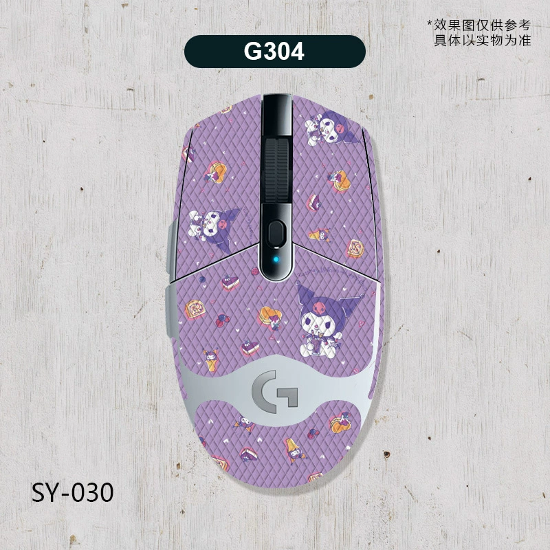 Совместимый с Logitech значок, нескользящая защитная игровая мышь, G304, защита от пота