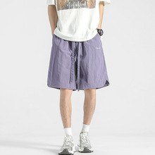 淘宝大爆款2025新款夏季多巴胺裤子休闲短裤户外速干梭织伞兵短裤