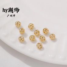 ��ɫ14k��������U�ջ�����diy���鴮��ɢ���ֹ�������������
