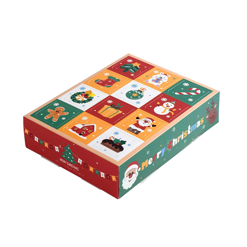 クロスボーダー爆金クリスマス12格趣味洞箱現物ボタン音楽自作サプライズ箱 (5pcs/包)|undefined