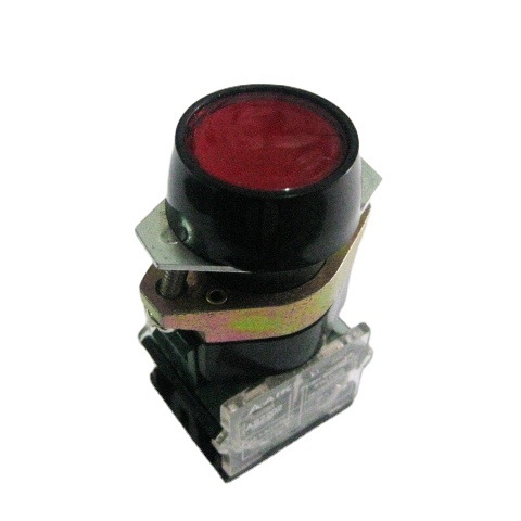 供应 AIKS 爱克斯按钮开关 AS2202-11 红色 不带自锁 洛阳代理