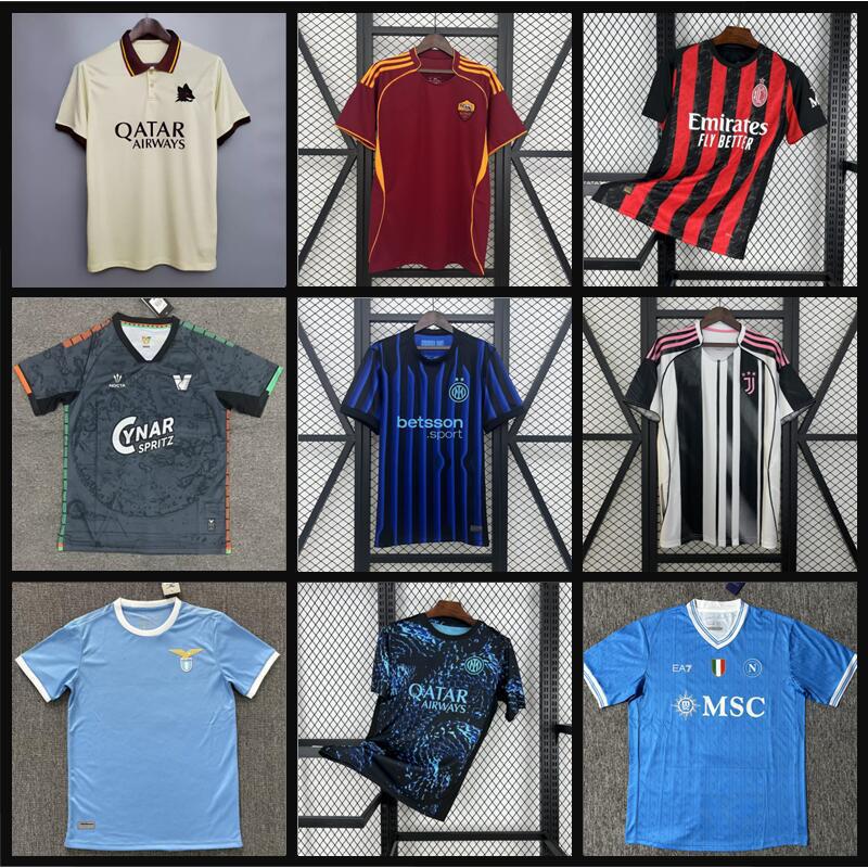 2526 Italy Venice Ac Milan Rome Jersey Naples Inter Milan Fiorentina Sports Football Uniform 2526 Italy Venice Ac Milan Rome Jersey Naples Inter Milan Fiorentina Sports Football Uniform
