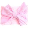 Children's nylon headband for princess, cloth with bow, hairgrip, hair accessory, European style