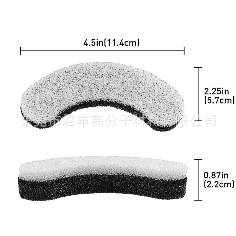 供应宠物饮水机滤芯水循环活性炭滤芯通用饮水机黑白通用滤棉