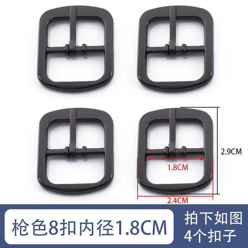 Accesorios de hardware de tacón alto hebilla de zapato de metal sandalias de mujer 8 piezas 9 zapatos redondos hebilla de cordón de botón en forma japonesa otro hogar