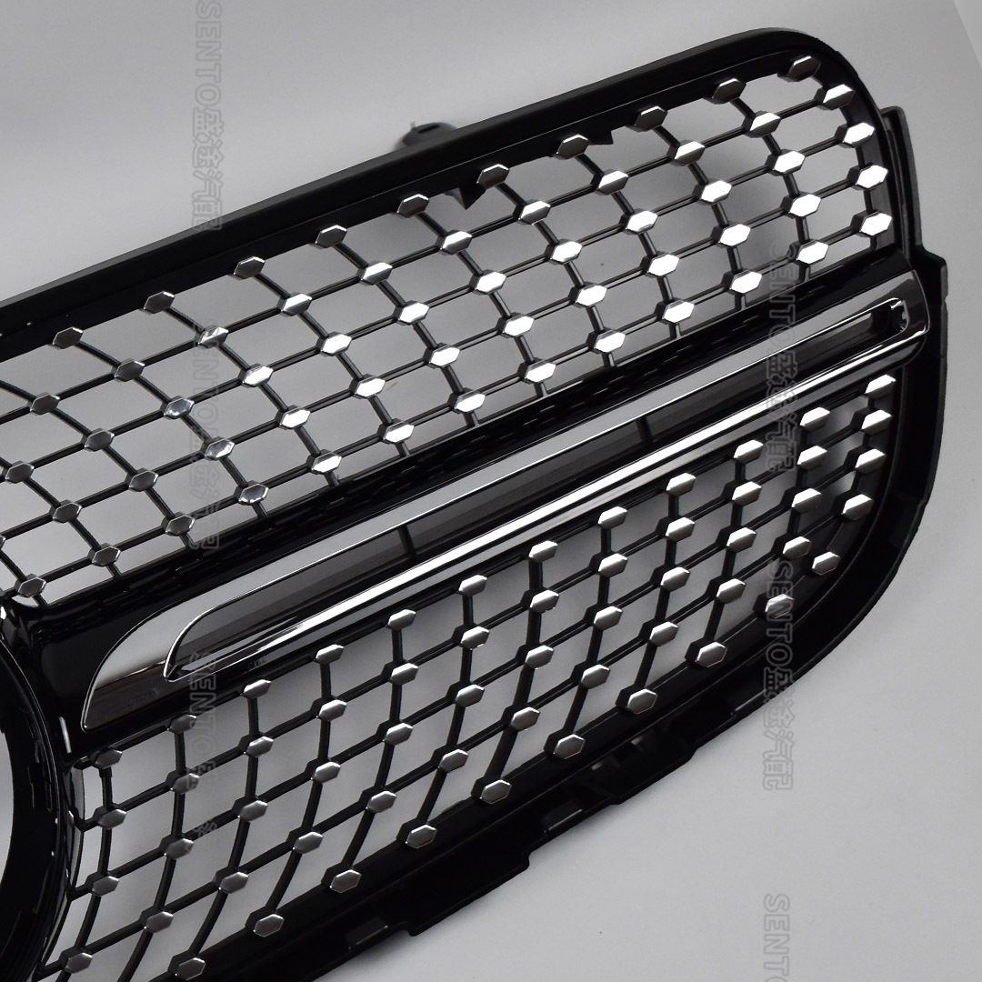 Applicable to 2015-2023 Mercedes-Benz GLC sedan Coupe C253 X253 modified medium mesh starry GT grille