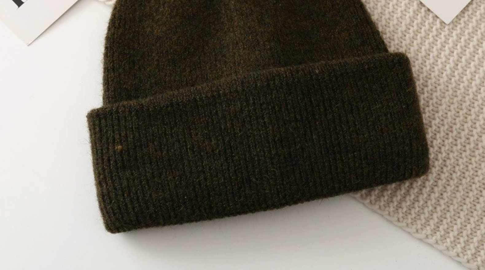 Trendy Knitted Winter Beanie Hat For Men Warm Wool Skullies_voghion.com
