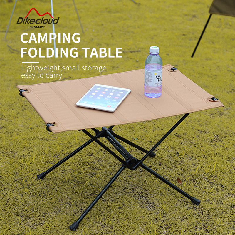 Aleación de aluminio mesa plegable y silla taburete barbacoa al aire libre camping picnic al aire libre Mesa portátil súper ligero mesa plegable