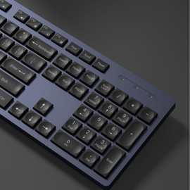 无线办公键盘水滴键帽商务高颜值男女打字键盘厂家直销人体工学