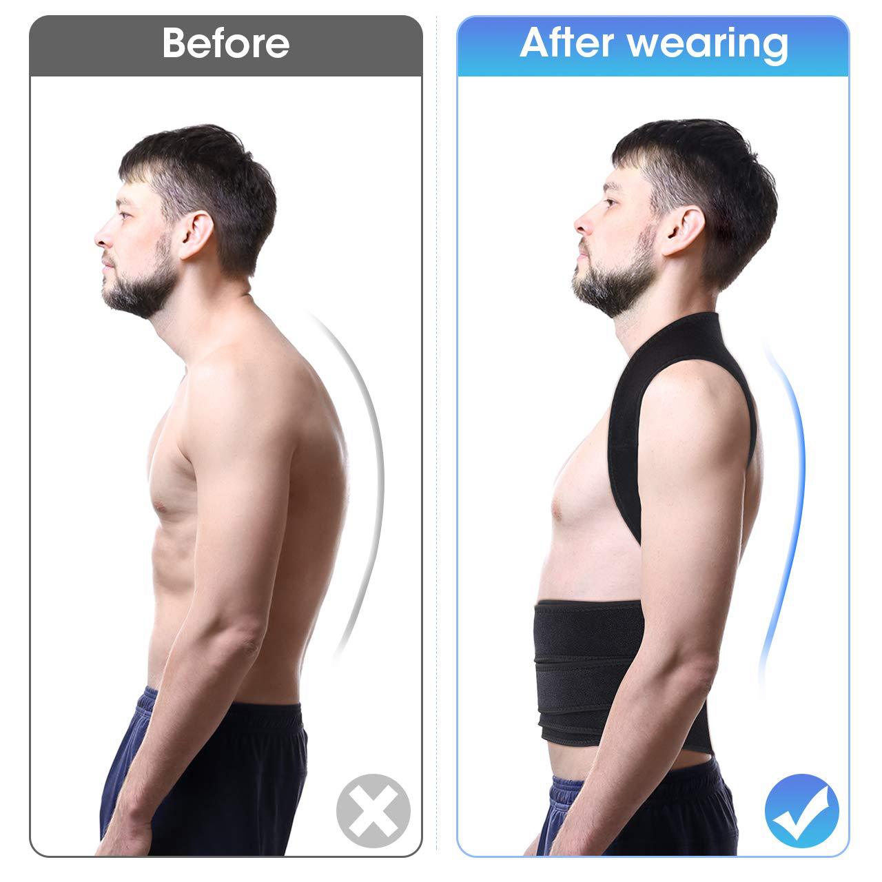 Cross-border new hunchback posture correction belt for male and female adult students, hunchback belt for sitting posture back correction belt