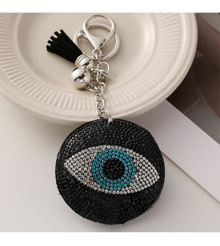 Modern Style Alloy Devil's Eye Men's Bag Pendant Keychain display picture 8