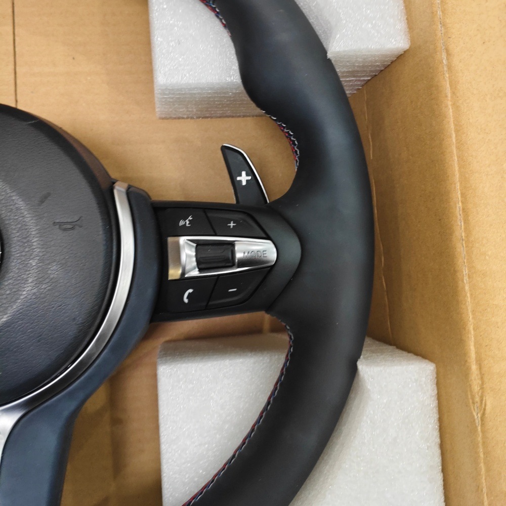 Suitable for BMW 1234567 series X3X5X6E70 E90 F10 F30 modified genuine leather steering wheel assembly